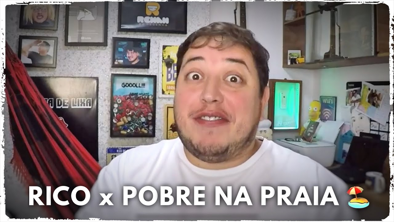 Rico x Pobre Na Praia