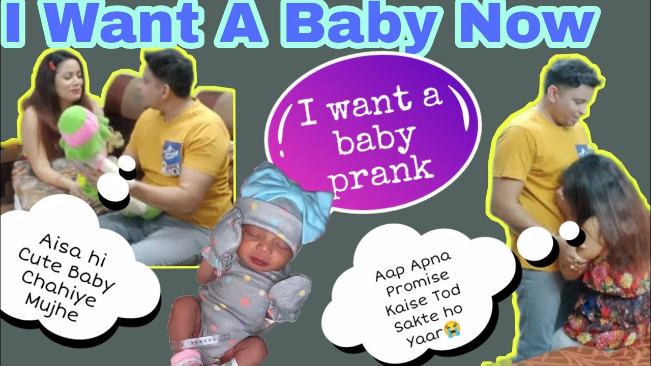 I Want A Baby Prank On Wife|| Pregnancy Prank|| Pinkansh World