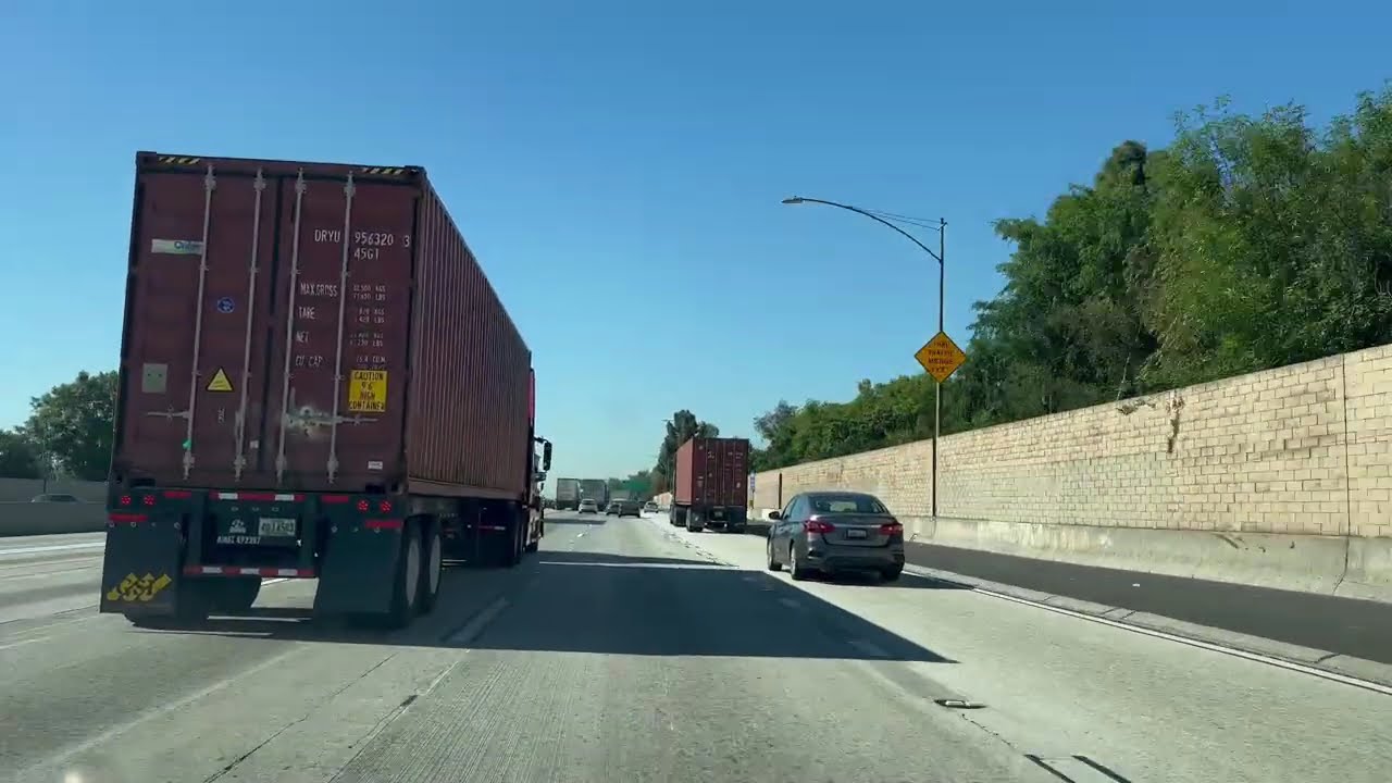 605 Southbound San Gabriel Freeway near Slauson Avenue to March 18, 2026