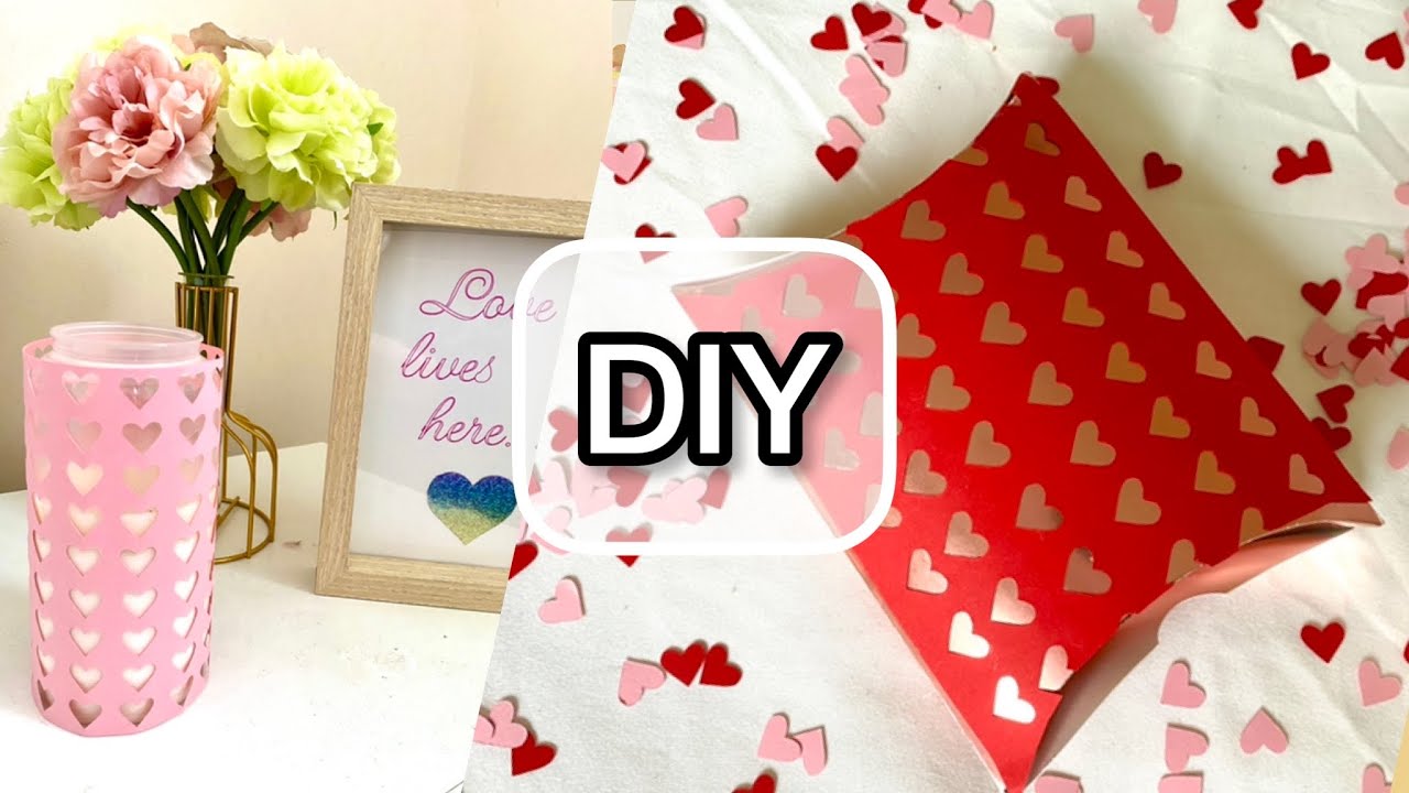 Je prépare la ST VALENTIN avec ma CRICUT MAKER