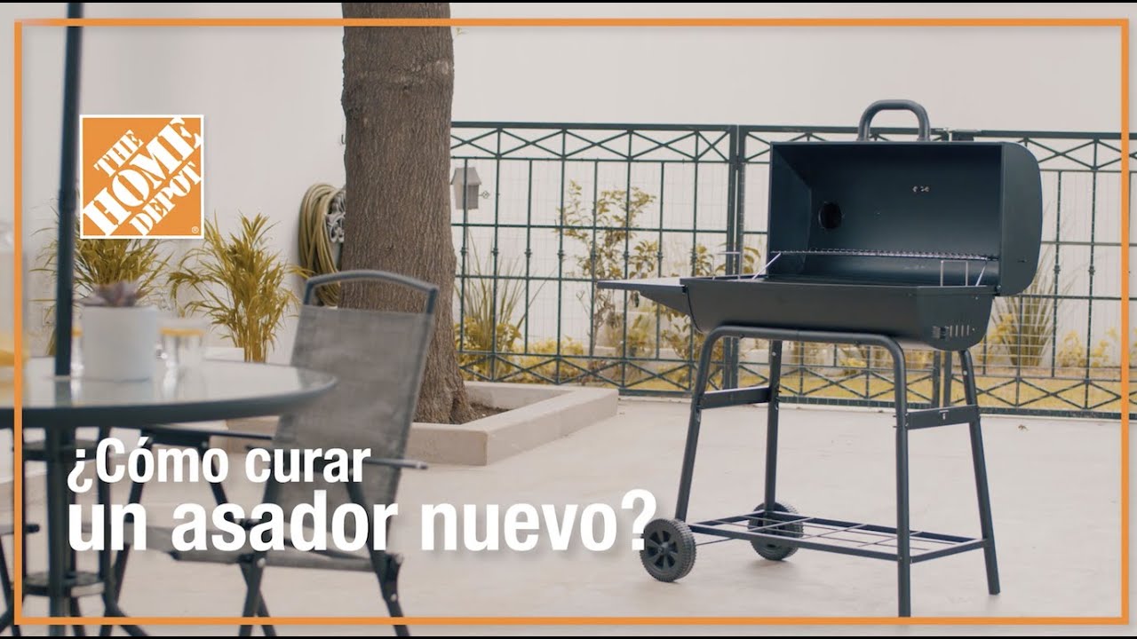 &iquest;C&oacute;mo curar una parrilla nueva o asador? | Jard&iacute;n | The Home Depot Mx