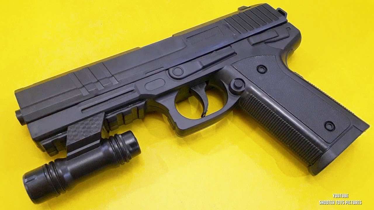 POWERFUL Realistic Toy Gun with Laser Accessories Unboxing | XK-900 Gun Series