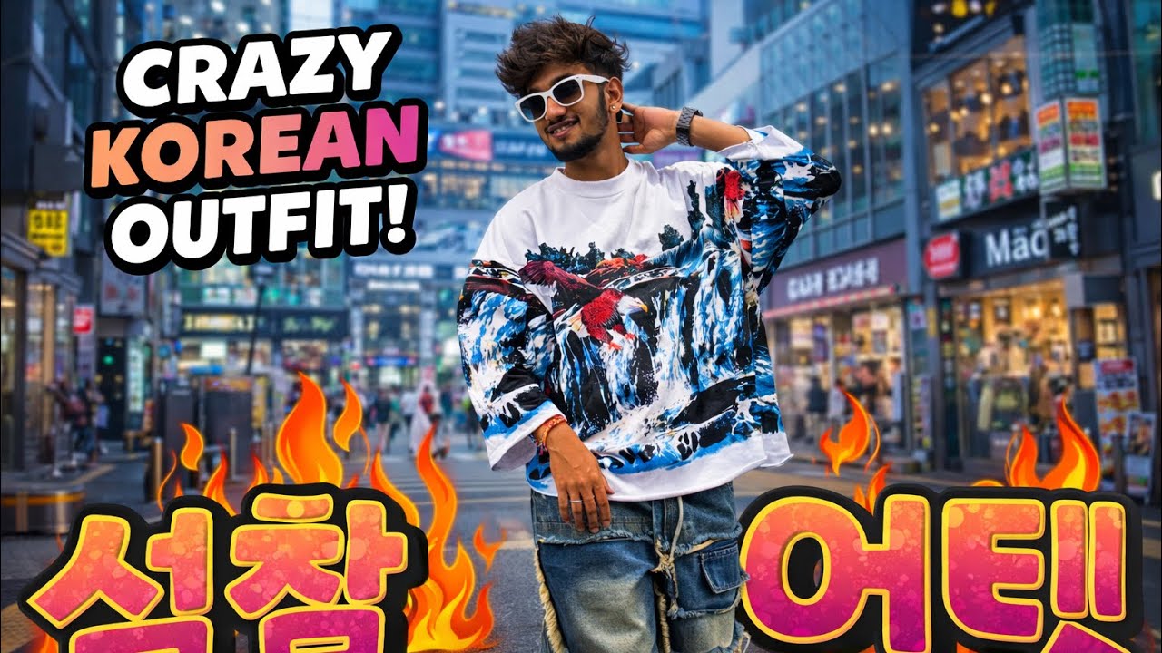 Wore Crazy Korean Outfit #outfit #dailyvlogs #oldcity 