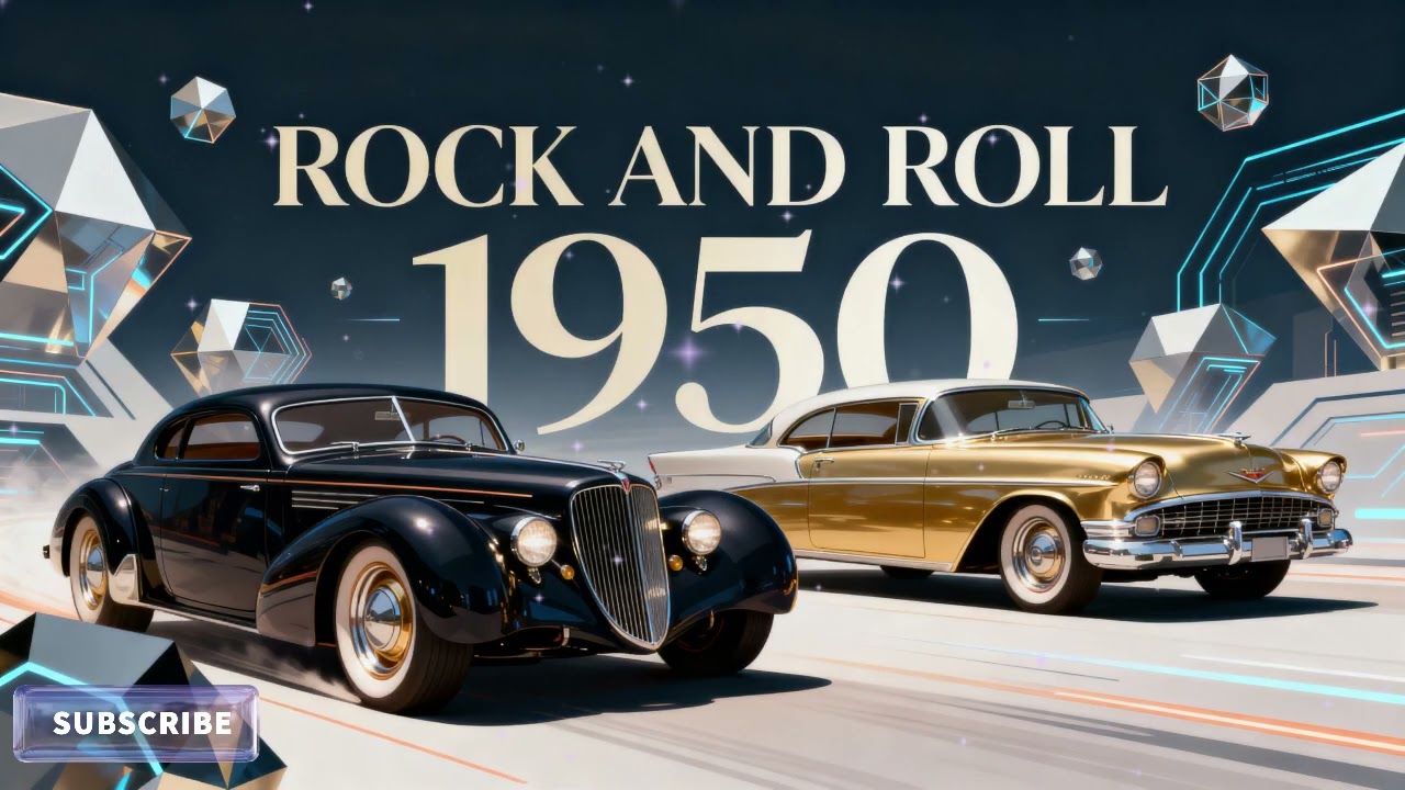 🎸 ROCK AND ROLL 1950 – CLASSIC 50S HITS | GOLDEN JUKEBOX ERA