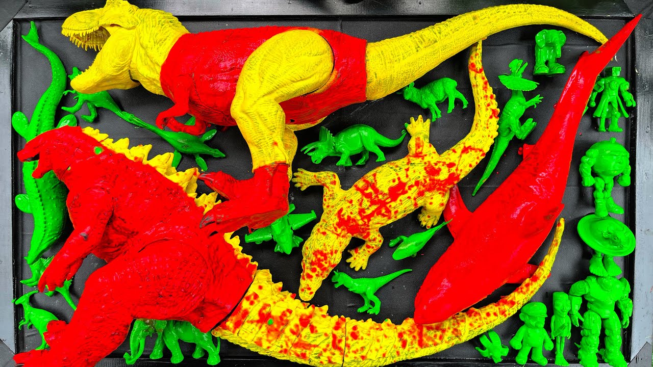 Dinosaurus Jurassic World Dominion : T-rex/ Brachiosaurus/ Skibidi/ Spider-Man/ KingKong/ Godzilla