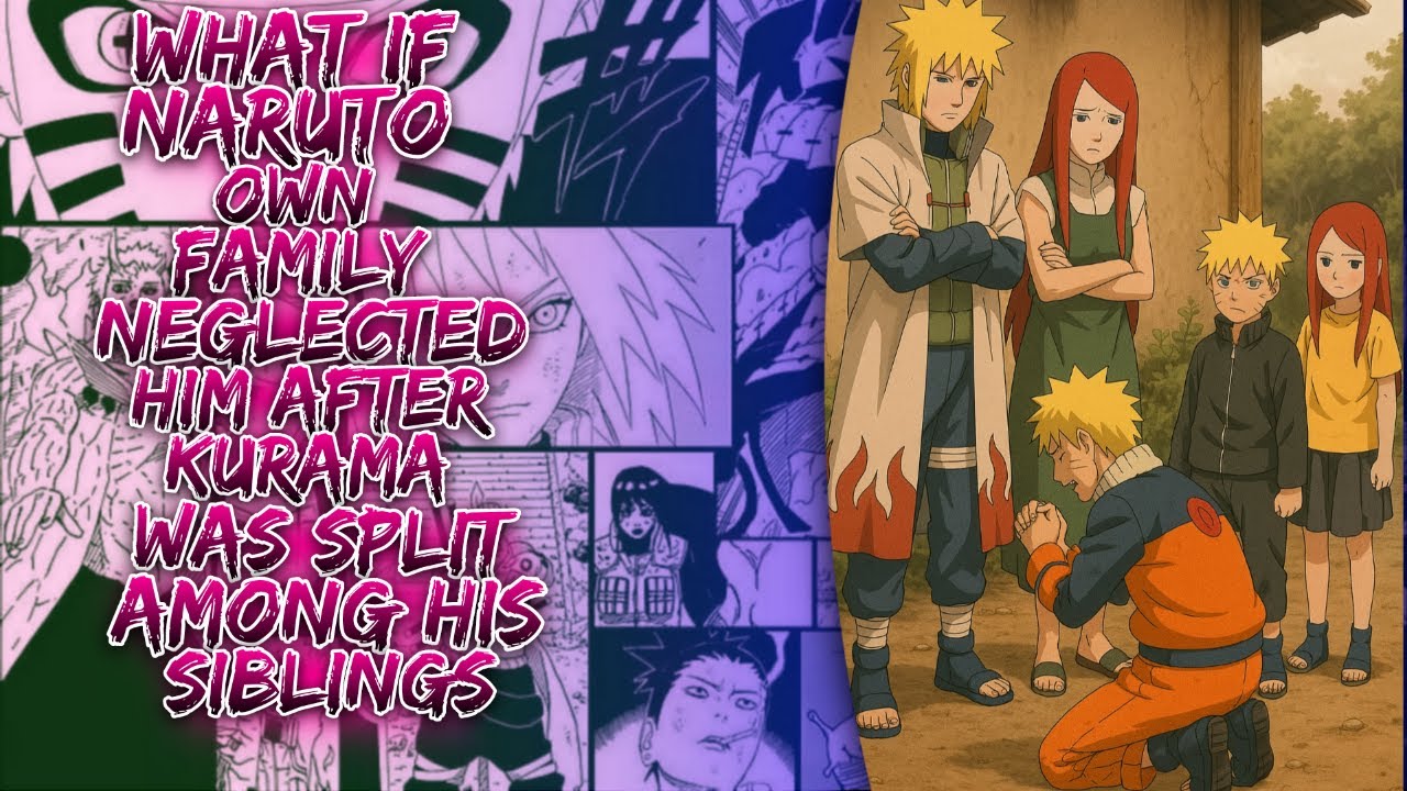 What If Naruto Own Family Neglected Him After Kurama Was Split Among His Siblings ||