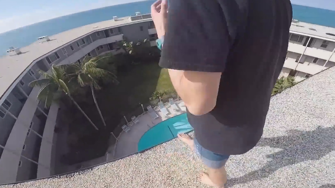 When cliff-jumping goes wrong...