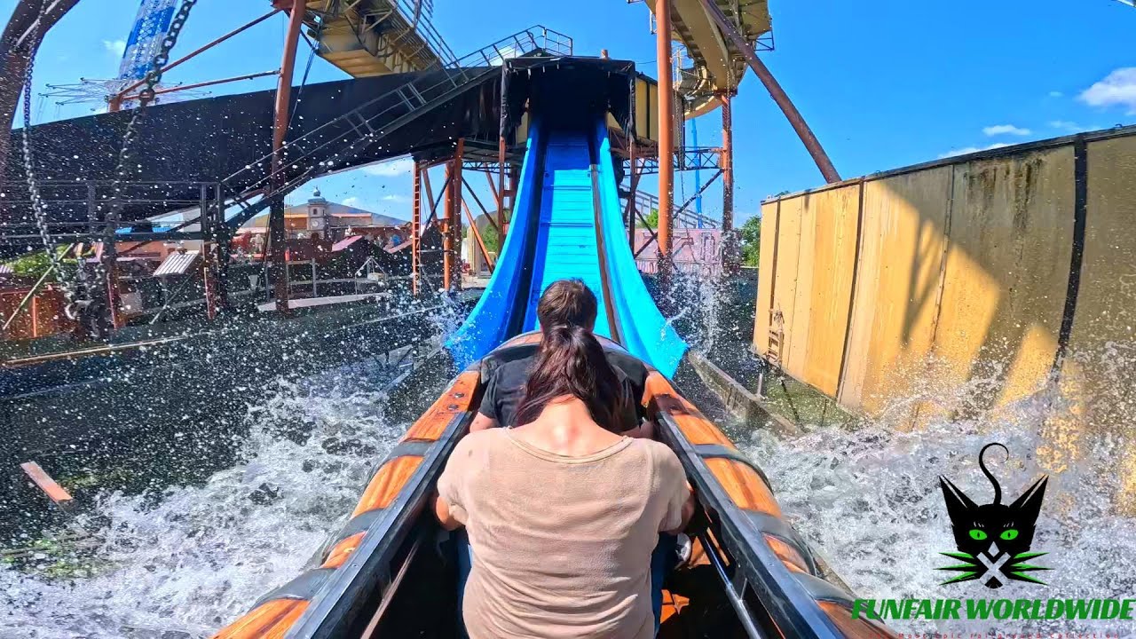Mack's WORLD'S BIGGEST Mobile FLUME Onride POV at SKYLINE PARK 2025! 🇩🇪