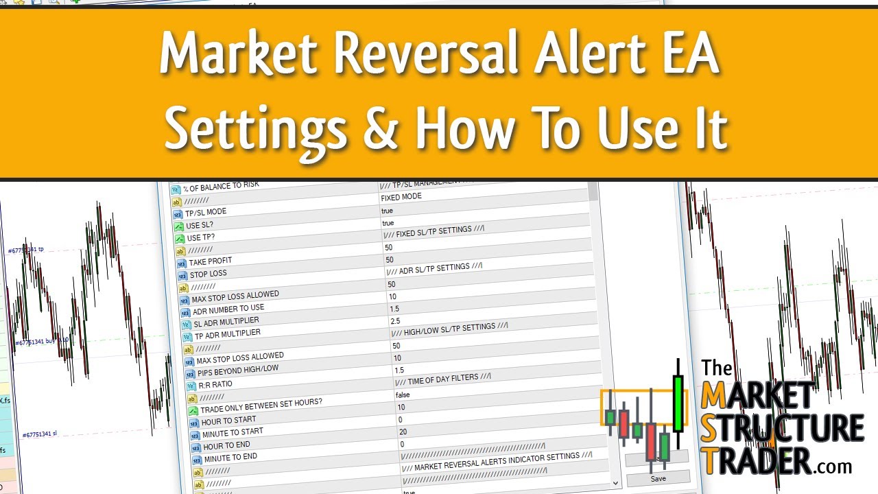The Market Reversal Alerts EA - Settings & Ideas For Use
