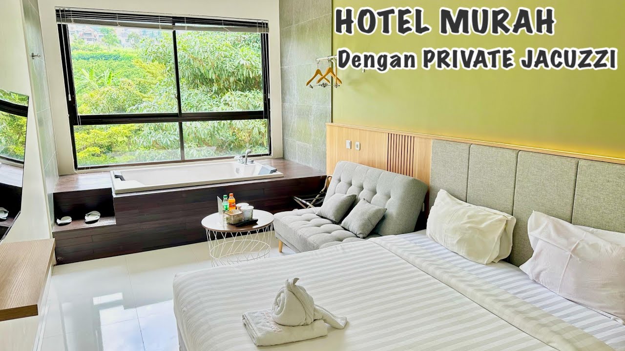Hotel dengan Private Jacuzzi View Gunung di Batu Malang|| Embun Pagi Hostel & Villa 