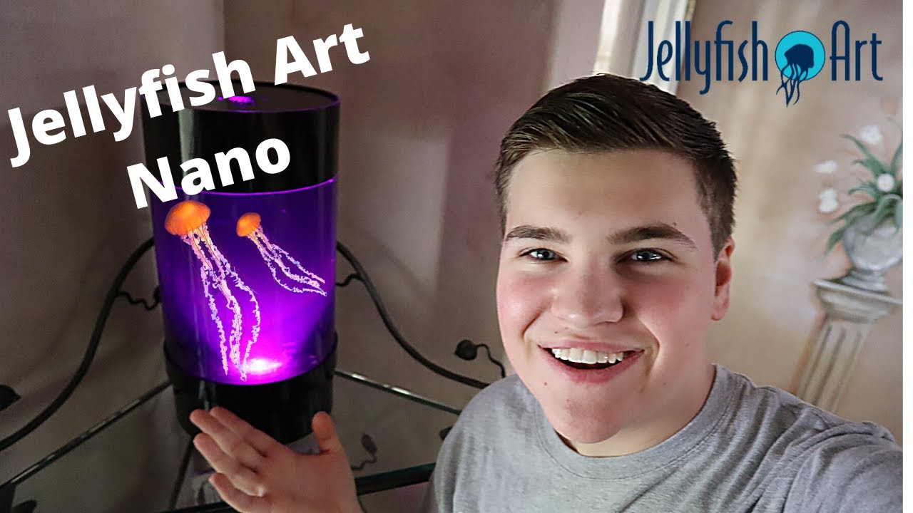 MY *NEW JELLYFISH* AQUAIUM (Jellyfish Art Nano)
