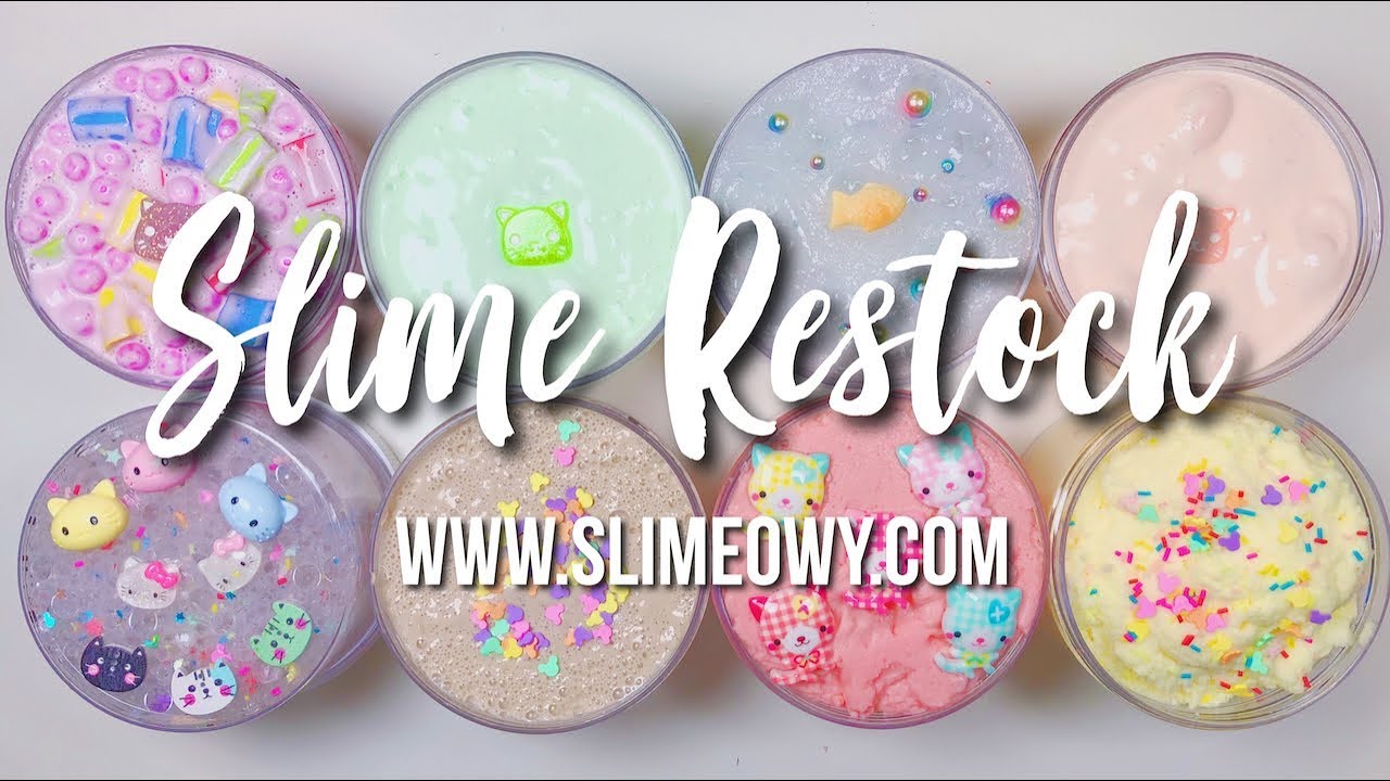 ✨NEW & UPDATED SLIME RESTOCK! May 12th