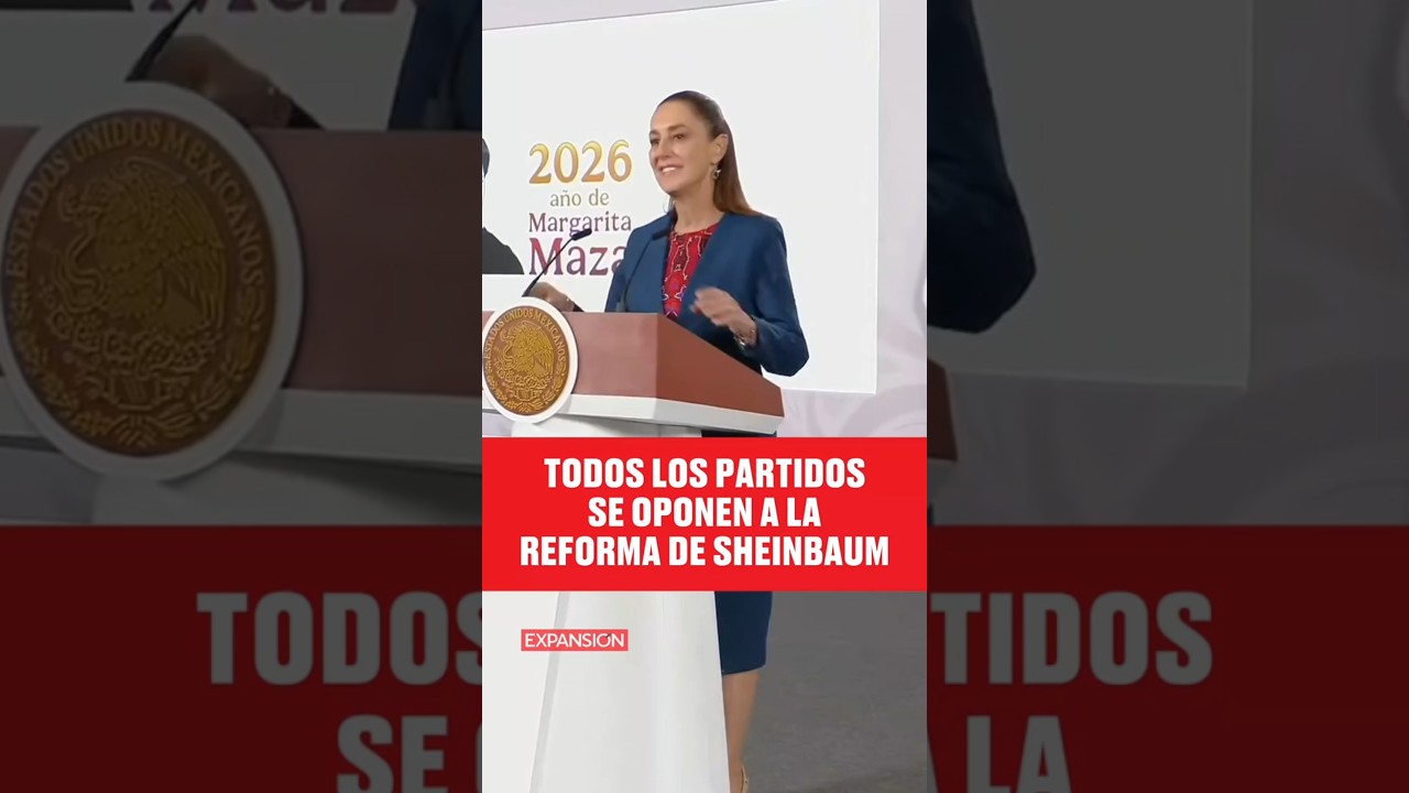 POR QU&Eacute; NADIE APOYA LA REFORMA ELECTORAL DE SHEINBAUM, NI SIQUIERA SUS ALIADOS