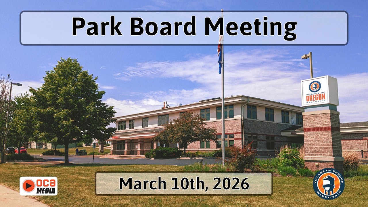 Oregon Park Board Meeting (3/10/26)