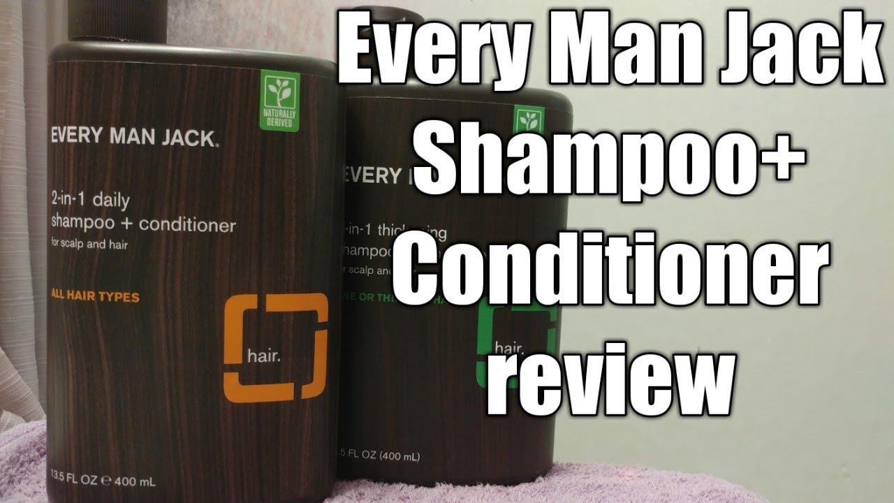 Every Man Jack 2 in 1 Shampoo+Conditioner review