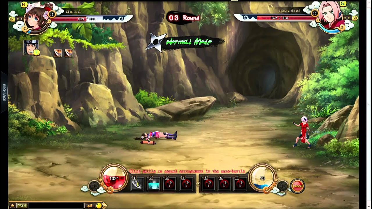 Naruto Spirit - Raw Gameplay 2