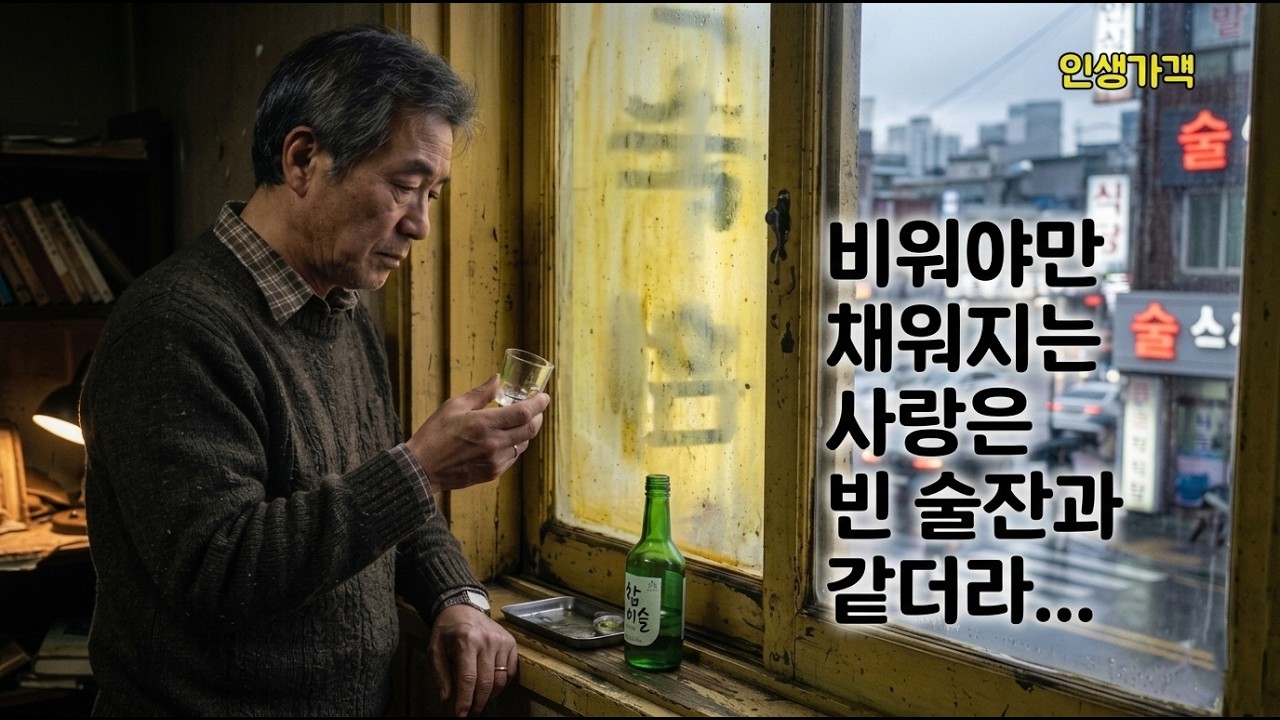 [인생가객 울림] 빈 잔에 흐르는 세월 - 가슴을 적시는 중장년 감성 트로트