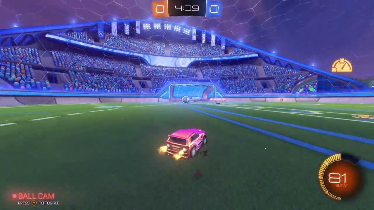Rocket League (lag simulator btw)