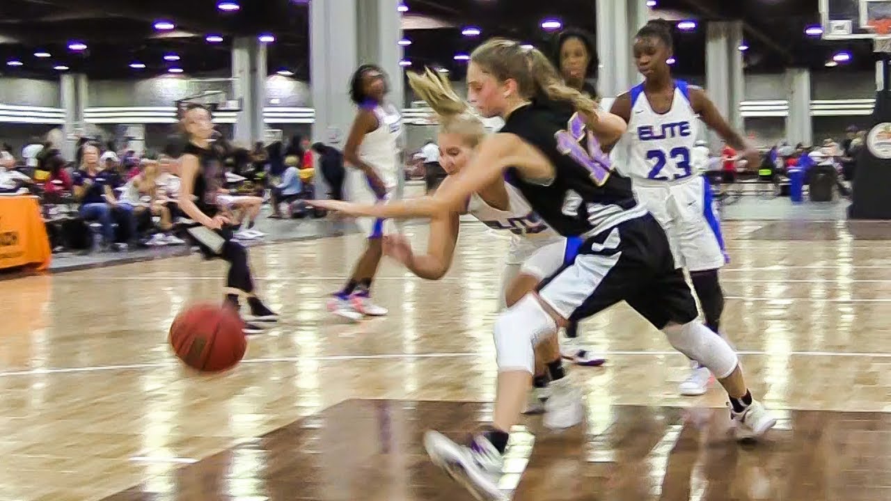 DEFENSIVE SAVAGE🐯 Girls Basketball Highlights of Sarah Taub