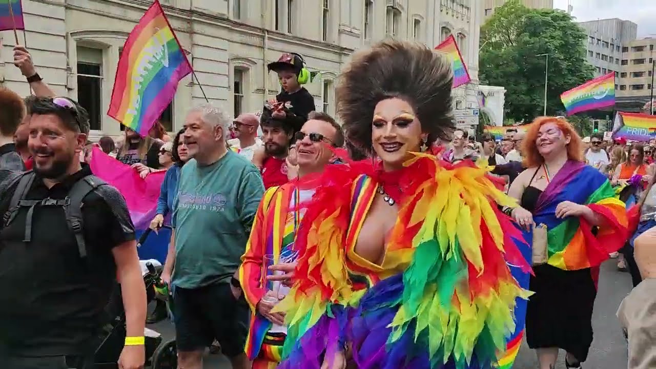 Cardiff Pride Cymru 2024. 25 years celebrates.