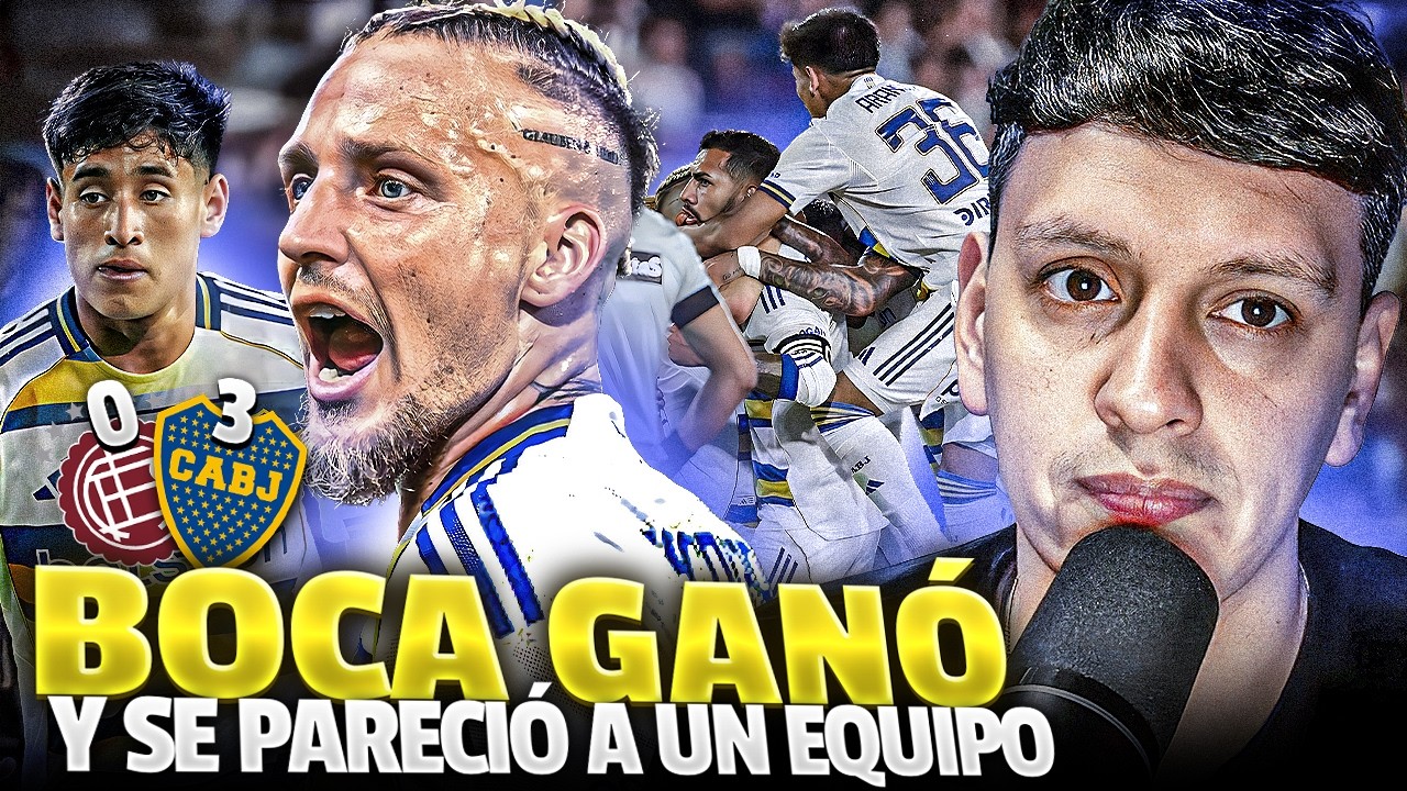 💣🔥 BOCA HOY SE PARECIO A UN EQUIPO DE FUTBOL / Lanus 0-3 Boca juniors / analisis y reaccion picante