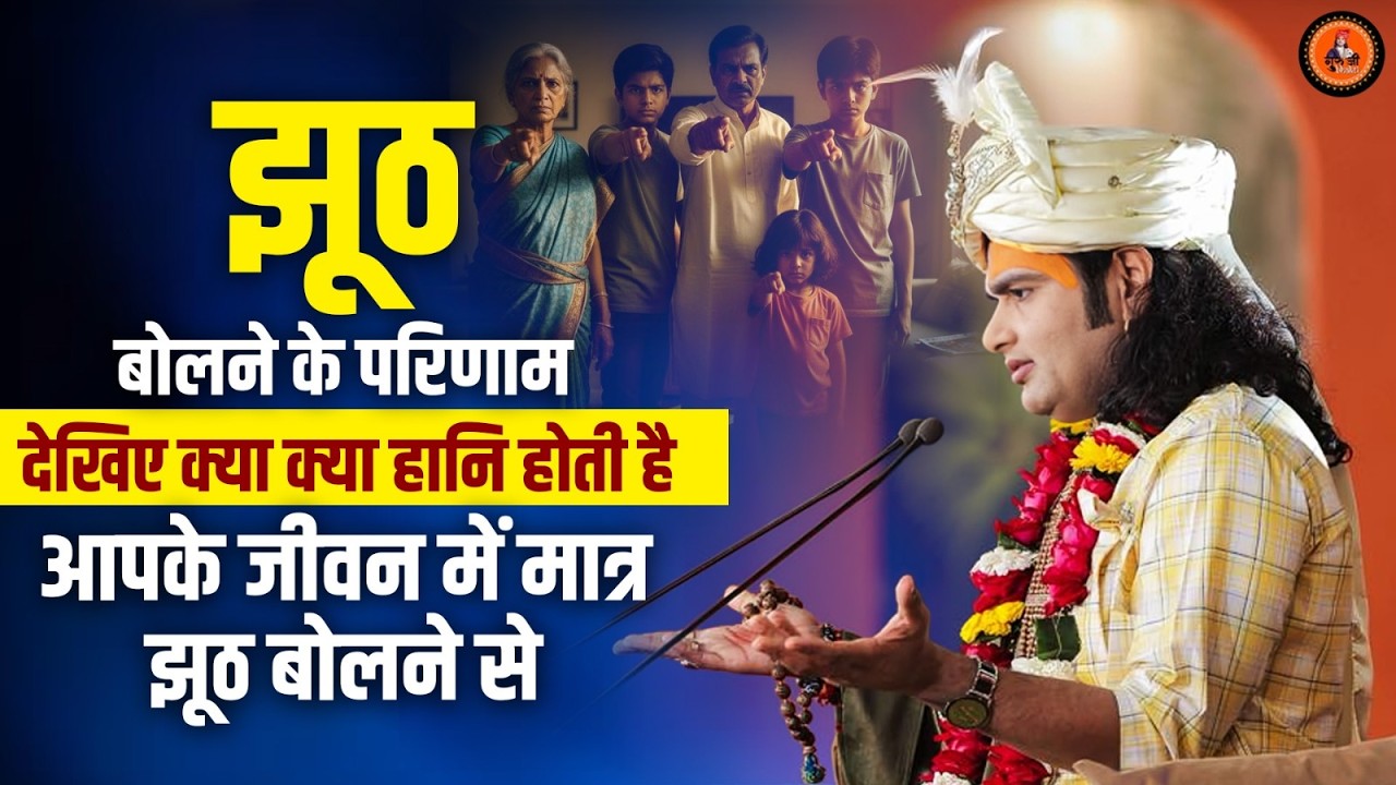 झूठ बोलने के परिणाम। देखिए क्या क्या हानि होती है आपके जीवन में मात्र झूठ बोलने से।