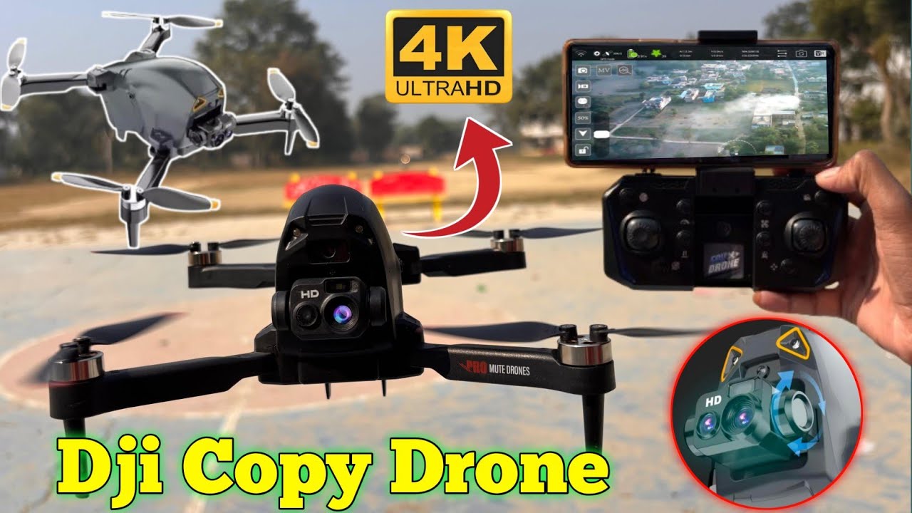 Best Brushless Motor Drone | Dji Copy Drone | Dji FPV Clone Drone 4k | Best Drone With Low Price |