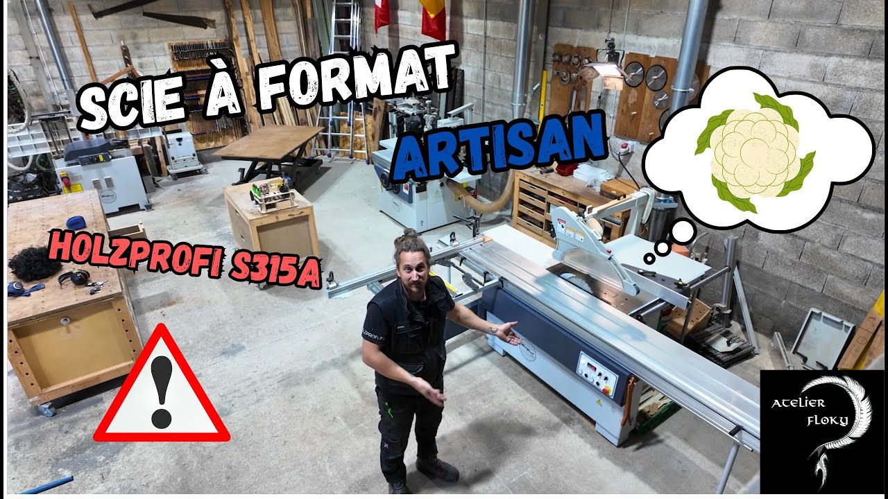 Scie à Format ARTISAN  S315A @Holzprofi_France