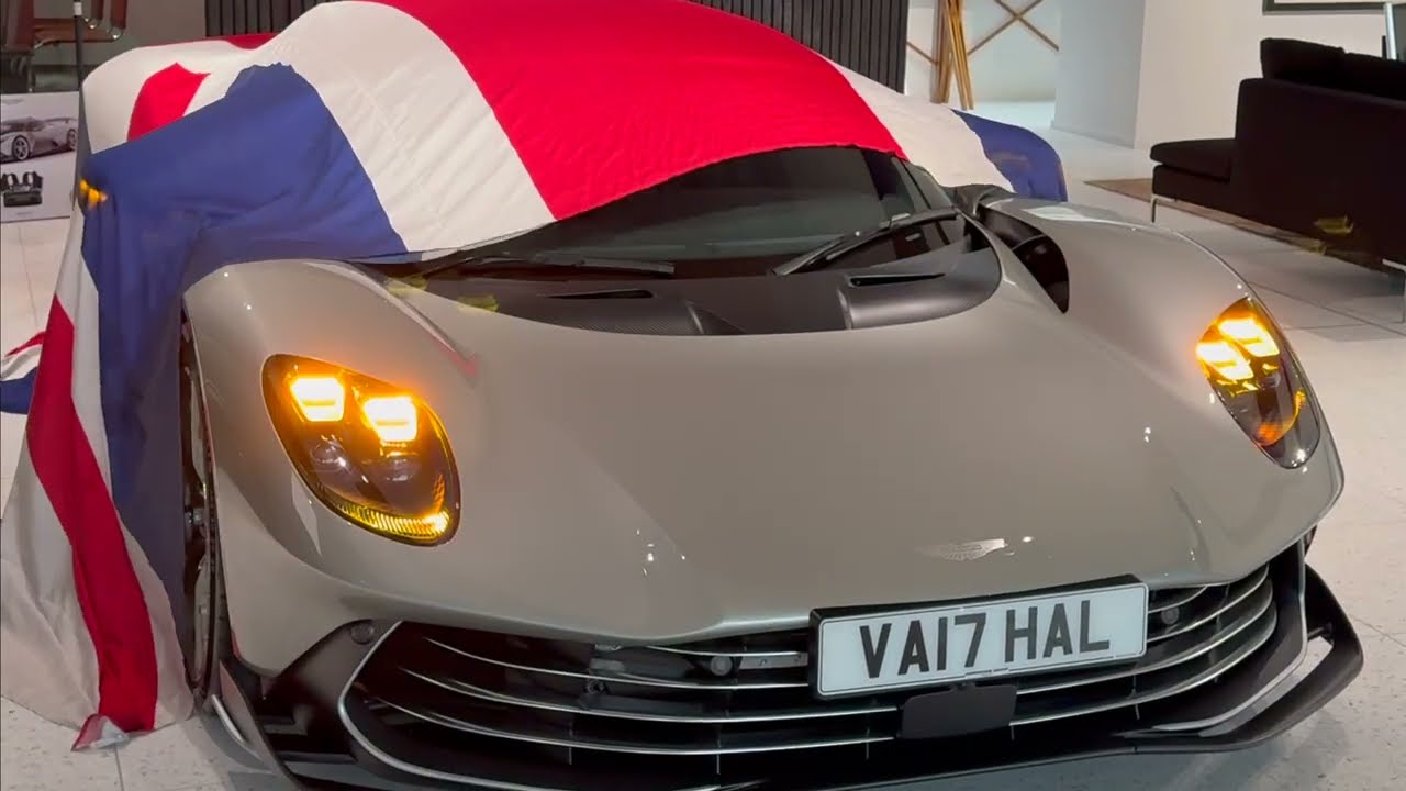 FIRST Customer Aston Martin Valhalla arrives in the UK!!