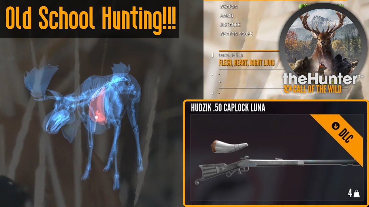 Old School Hunting! The Hudzik .50 Caplock theHunter Call of the Wild