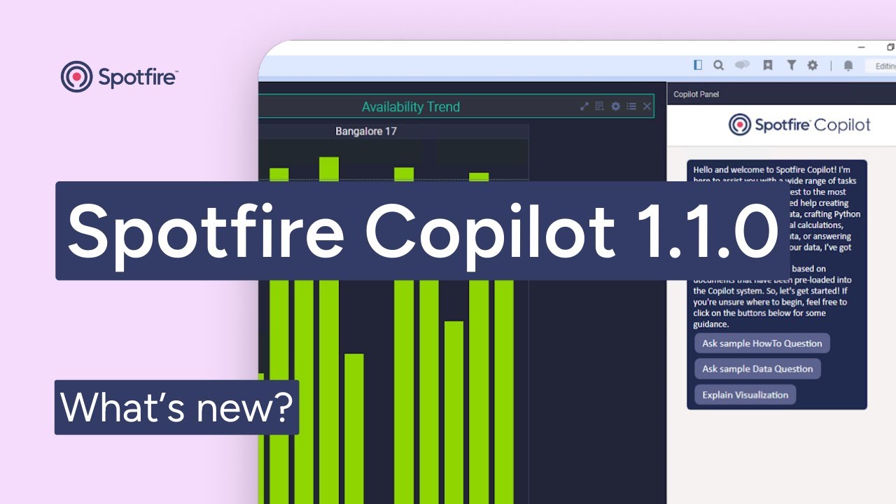 What’s new: Spotfire Copilot 1.1.0