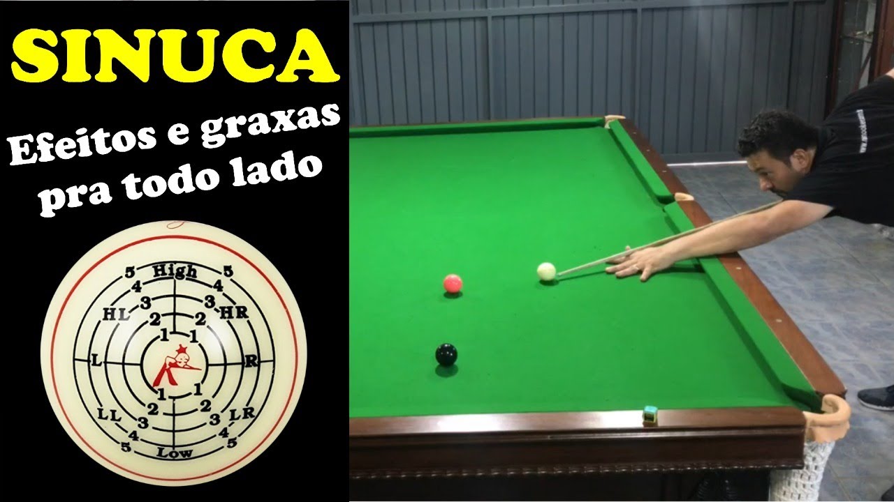 Sinuca: O rei do efeito