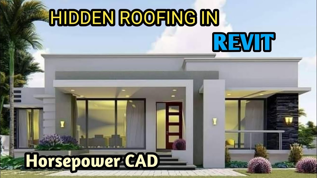 How to model hidden Roofing, Coping and use Extrusions in | #revit  @horsepowercad