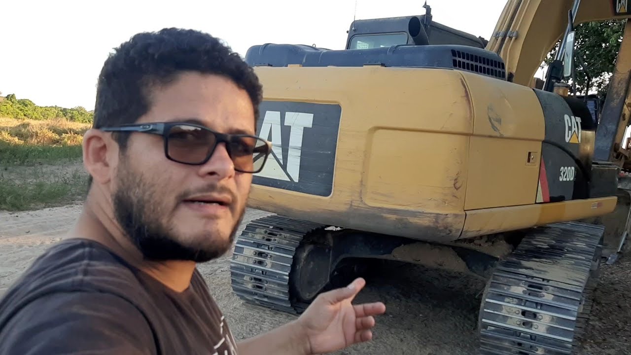 Pontos de lubrificação e tipo de óleos a ser usado CAT 320D2!