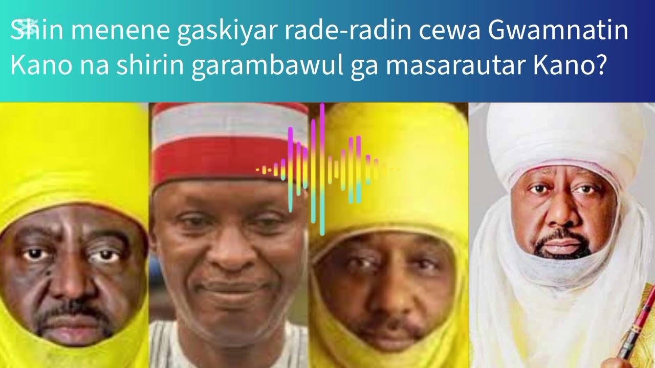 Rikicin Masarautar Kano: Abba Gida-Gida,  Aminu Ado Bayero, Muhammadu Sunusi II, Nasir Ado Bayero, 
