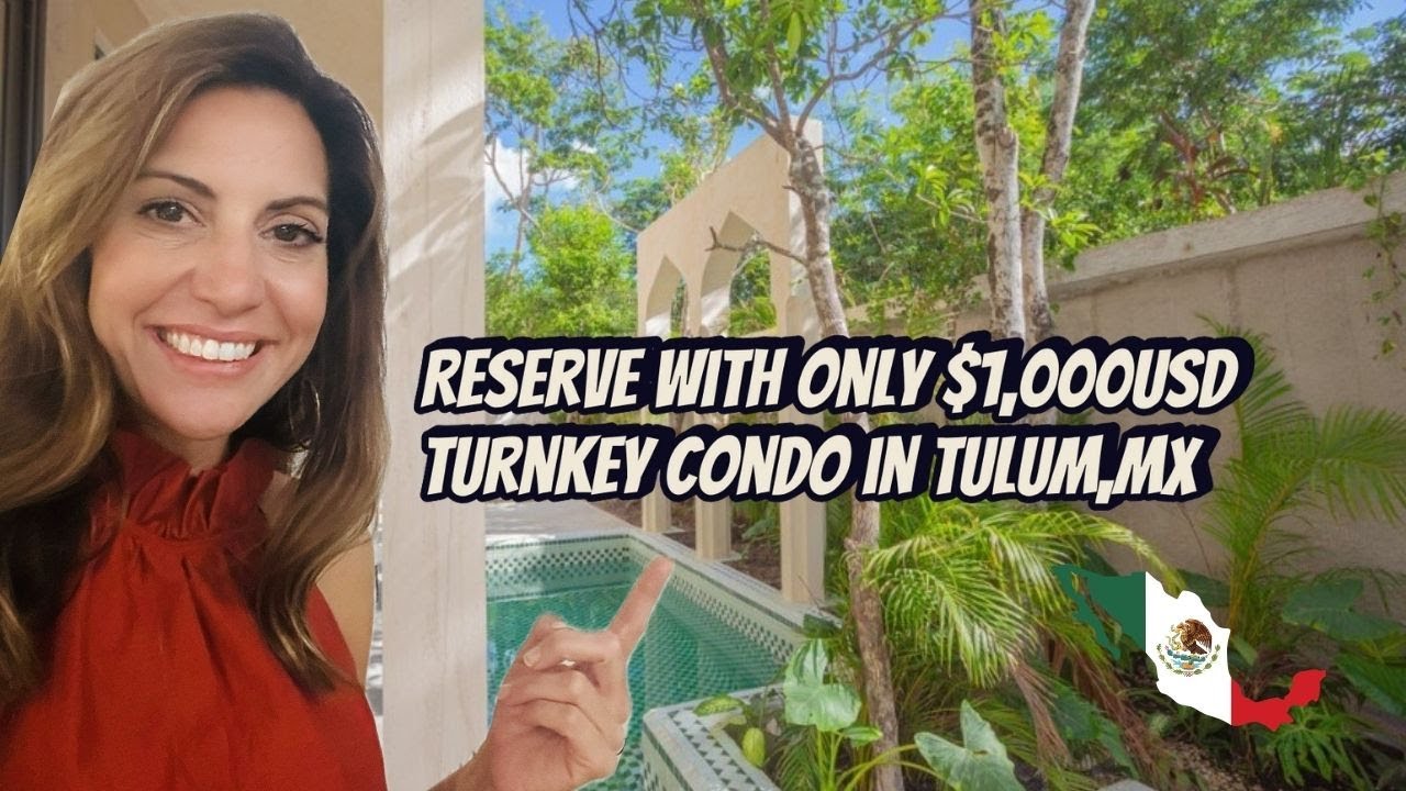 Discover Your Dream Investment: Turnkey Condos in Tulum Starting at $350,000 USD!