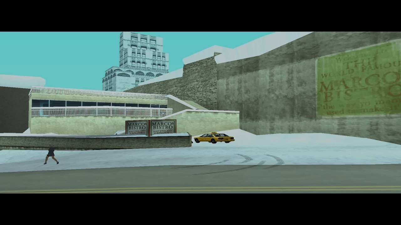 CJ entering Liberty City