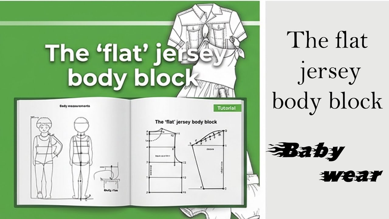The Perfect Flat Jersey Body Block for Baby Clothes (No Guesswork!)
