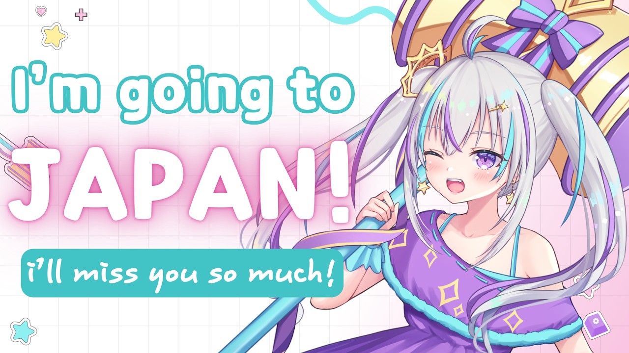 Last stream before I GO TO JAPAN!! I'll be back soon 😘
