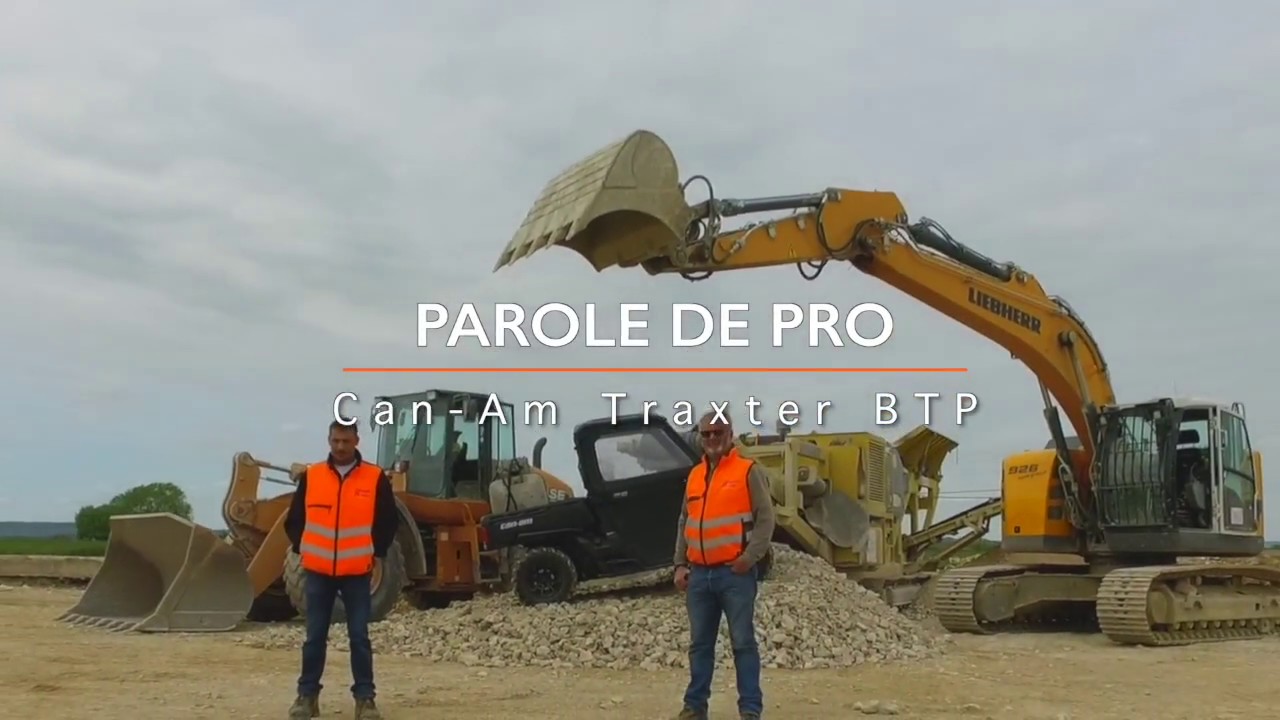 Traxter dans le BTP