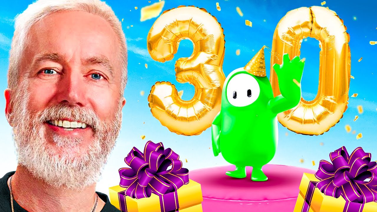 FALL GUYS BIRTHDAY CHALLENGE!