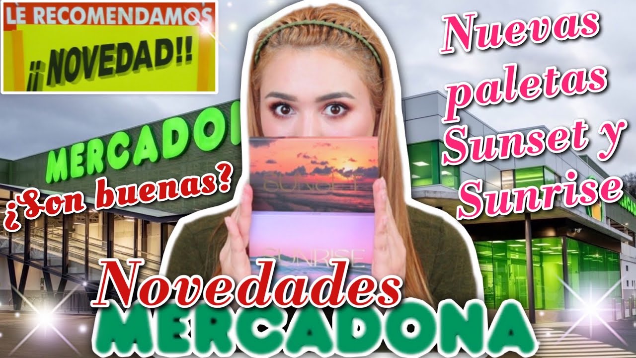 💥NOVEDADES MERCADONA: Nuevas paletas Sunrise y Sunset ¿Valen la pena? #mercadona