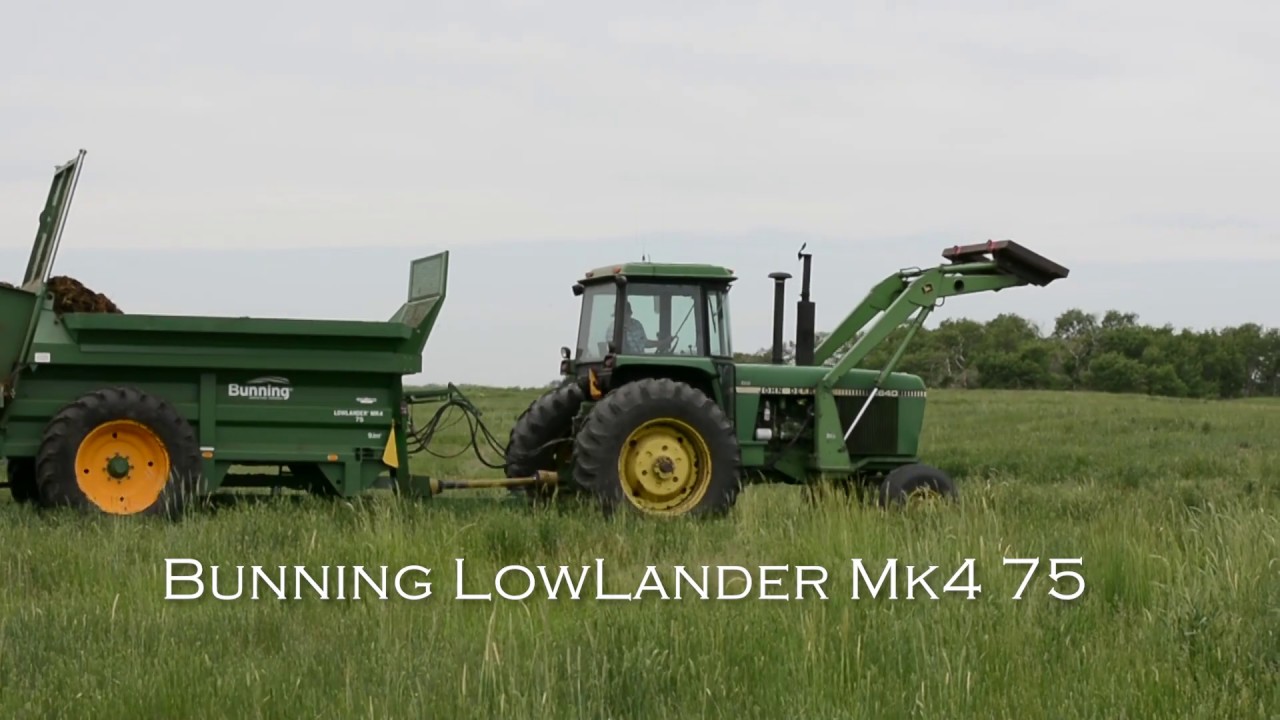 Bunning Mk4-75 Manure Spreader at Norheim Ranching