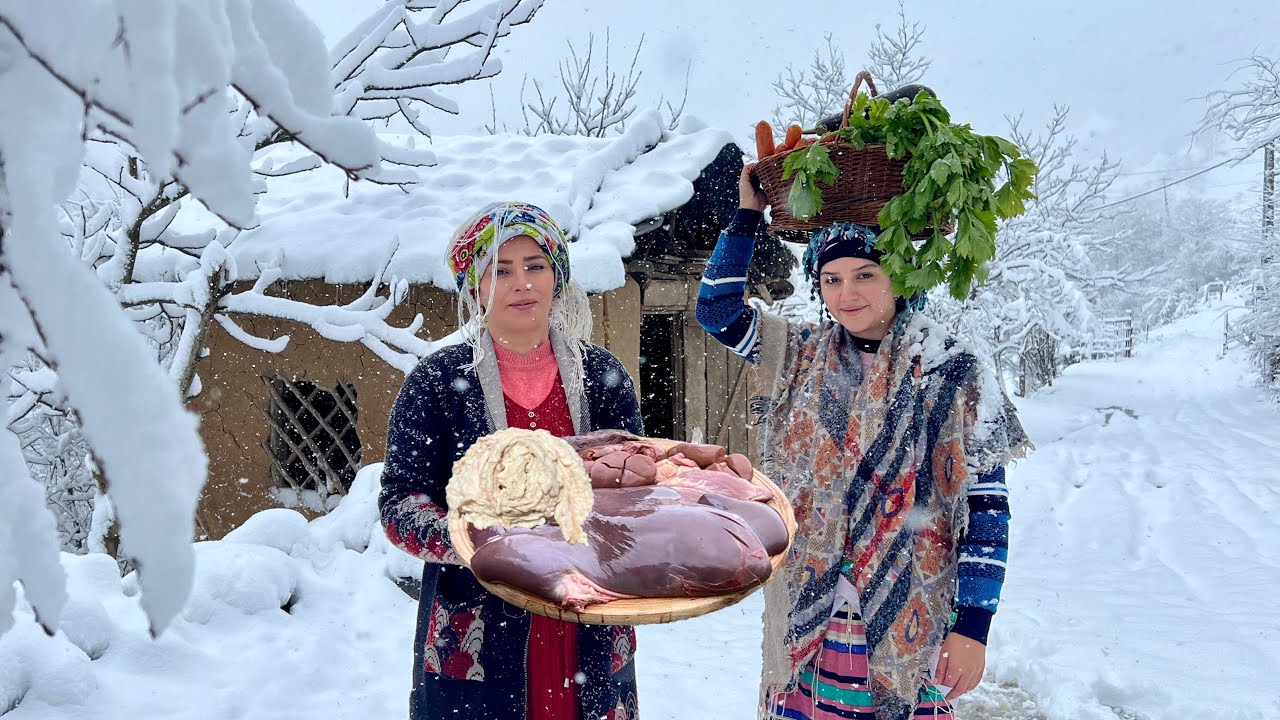 Смесь лучшего бараньего жира и кишок. Восхитительный необычный рецепт, приготовленный по-деревенски