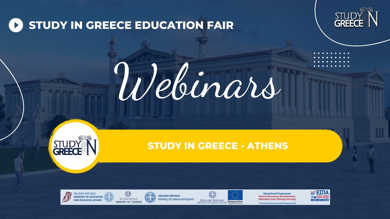 Study in Greece Virtual Education Fair - Study in Greece