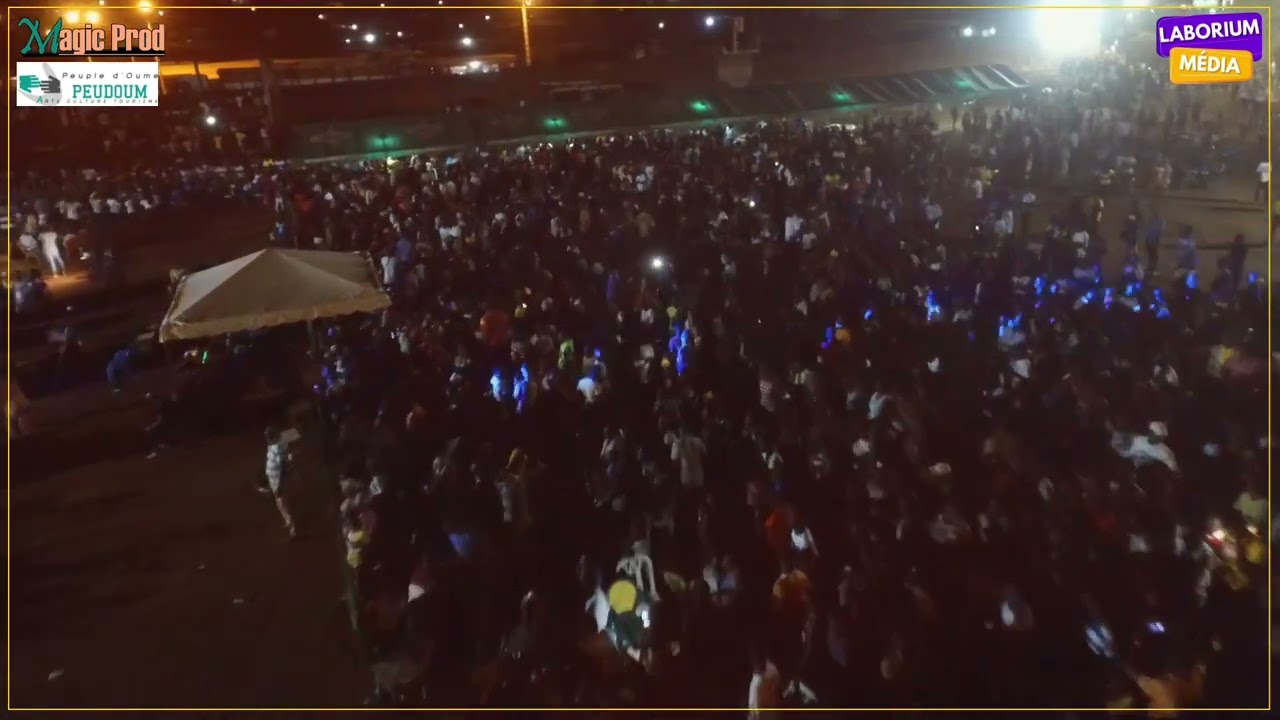 PEUDOUM 2   DRONE AU DESSUS DE LA VILLE D'OUME DE JOUR COMME DE NUIT.