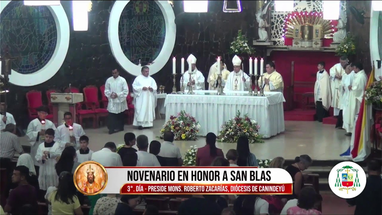 Tercer día del Novenario, San Blas 2026.