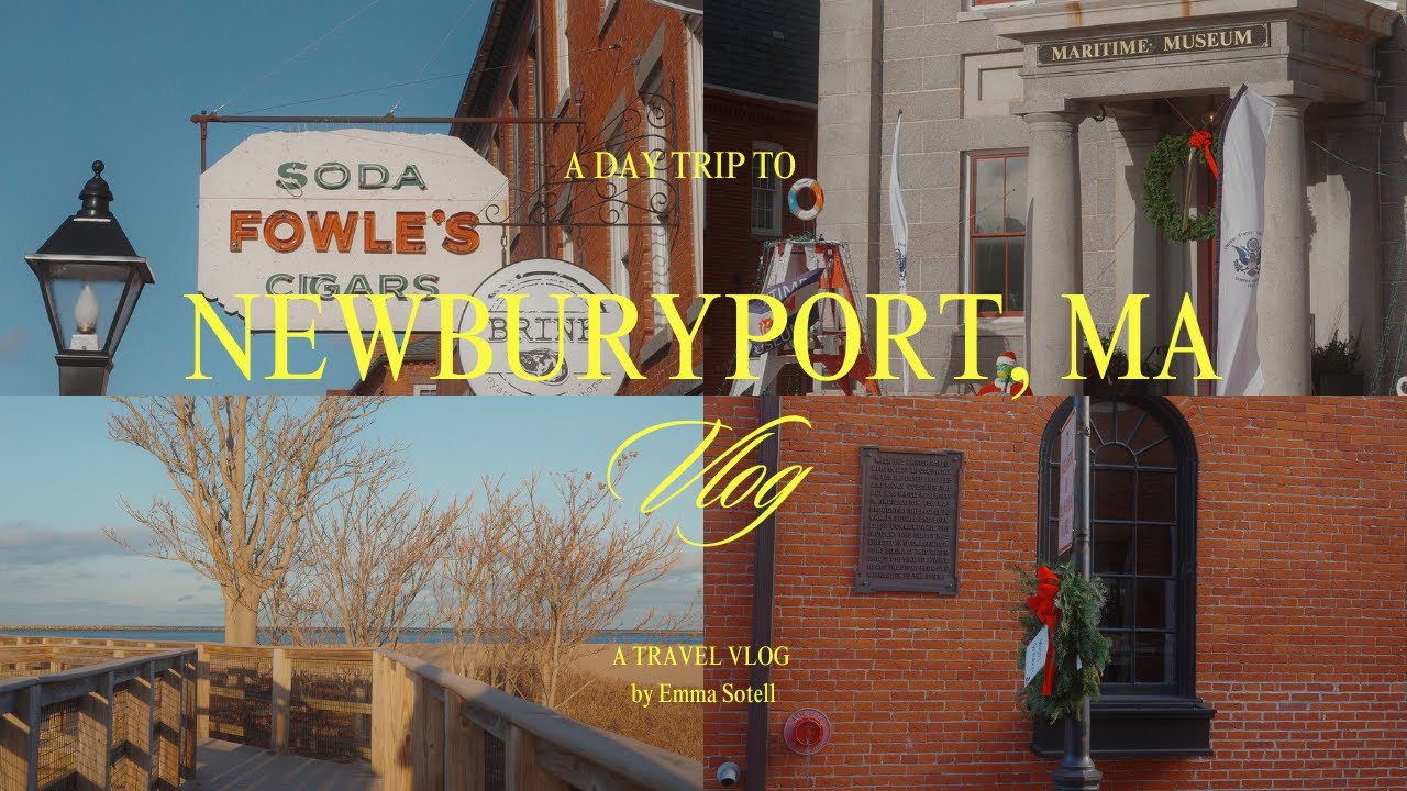 A DAY TRIP TO NEWBURYPORT, MA | in the middle of winter