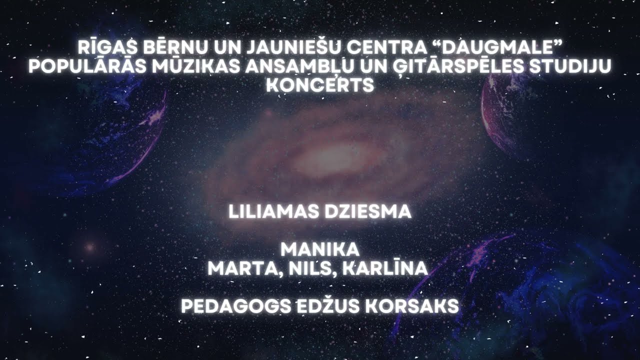 Liliamas Dziesma MaNiKa