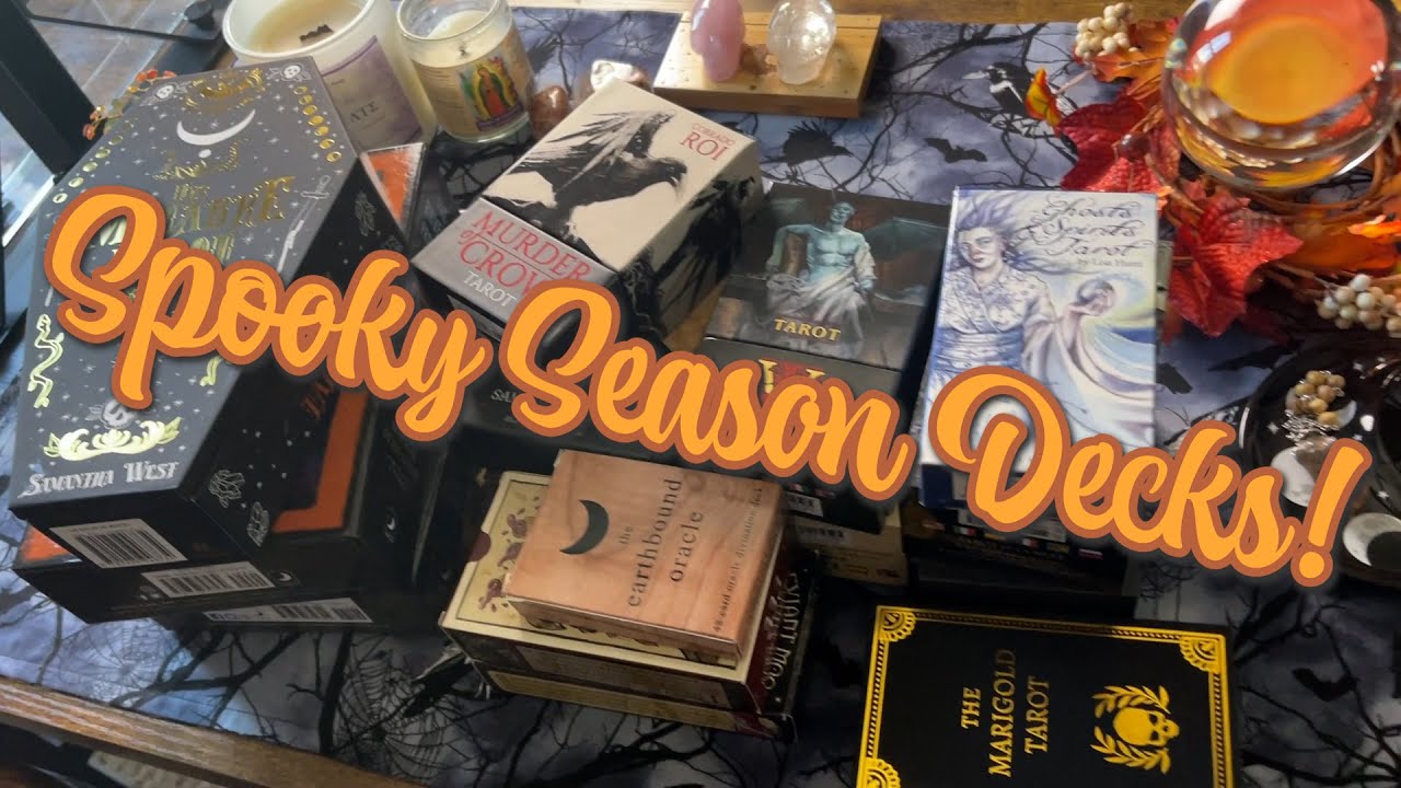 Autumnal and Halloween Inspired Decks I Want to Work With This Season